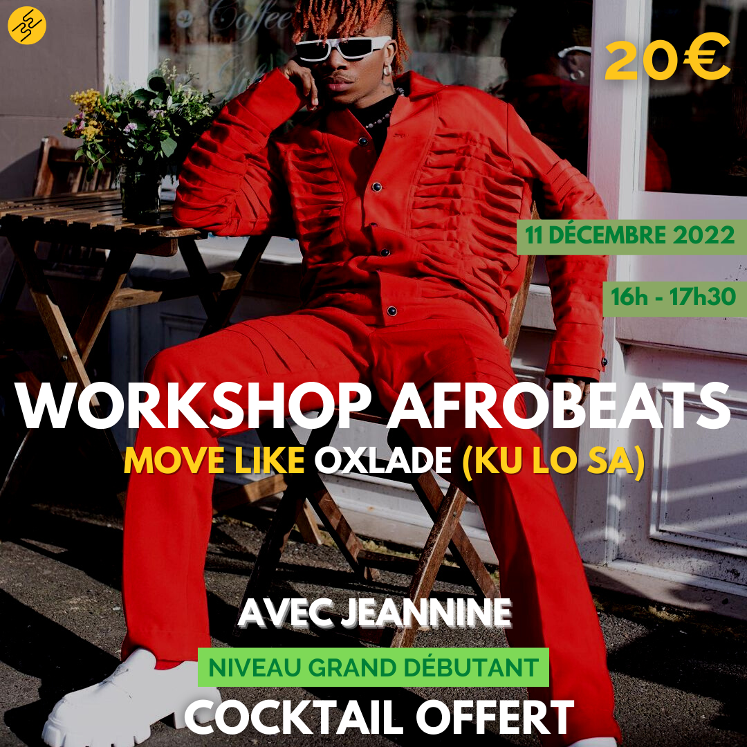 Workshop AfroBeats - Waka Waka Dance Academy - Lille