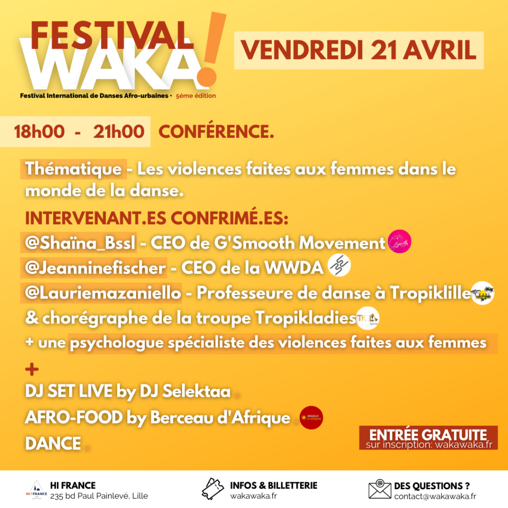 Programme Vendredi - Festival Waka Waka #5