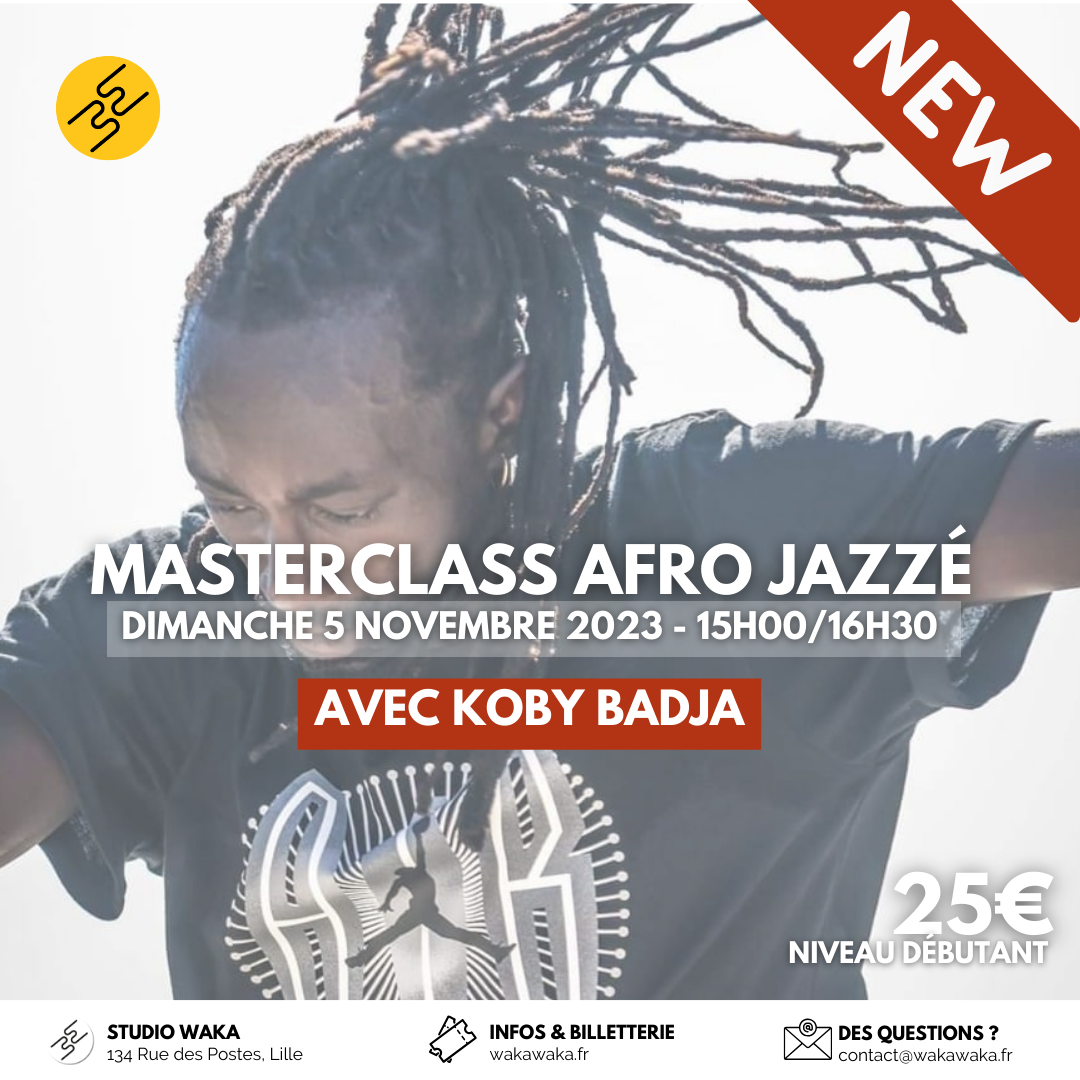 Masterclass Afro Jazz Lille Waka Waka Dance Academy