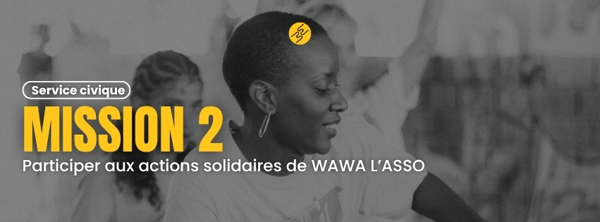 La Waka Waka Dance Academy recrute un service civique à Lille.
Mission 2 : Participer aux actions solidaires de Wawa L'asso